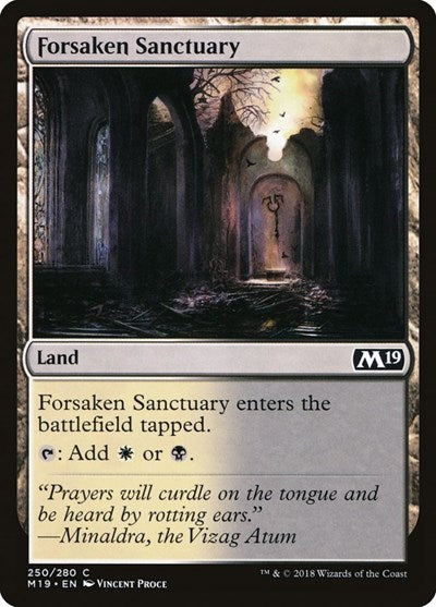 Forsaken Sanctuary [Core Set 2019] | RetroPlay Games