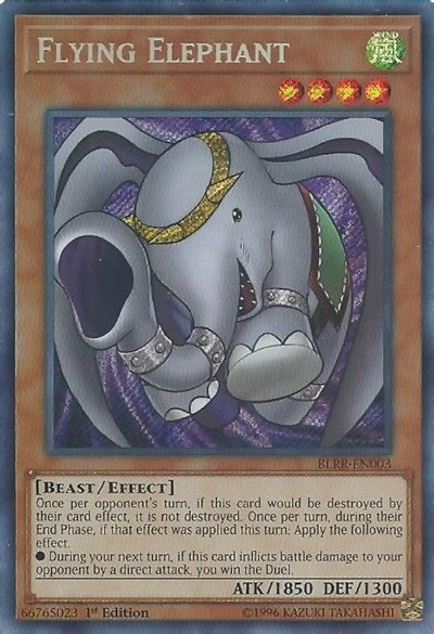 Flying Elephant [BLRR-EN003] Secret Rare | RetroPlay Games
