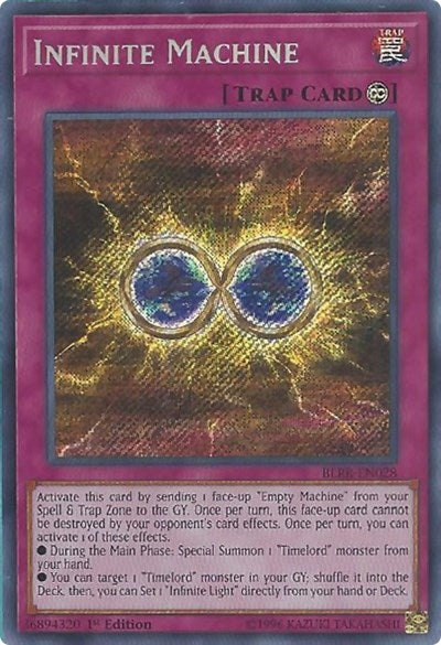 Infinite Machine [BLRR-EN028] Secret Rare | RetroPlay Games