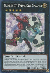 Number 67: Pair-a-Dice Smasher [BLRR-EN031] Secret Rare | RetroPlay Games