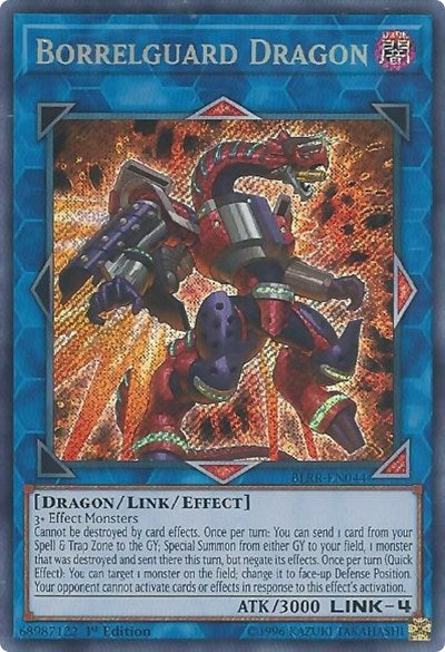 Borrelguard Dragon [BLRR-EN044] Secret Rare | RetroPlay Games