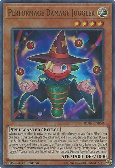 Performage Damage Juggler [BLRR-EN059] Ultra Rare | RetroPlay Games