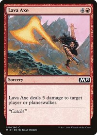 Lava Axe [Core Set 2019] | RetroPlay Games