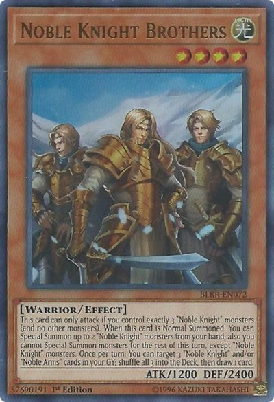 Noble Knight Brothers [BLRR-EN072] Ultra Rare | RetroPlay Games