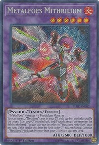 Metalfoes Mithrilium [BLRR-EN082] Secret Rare | RetroPlay Games