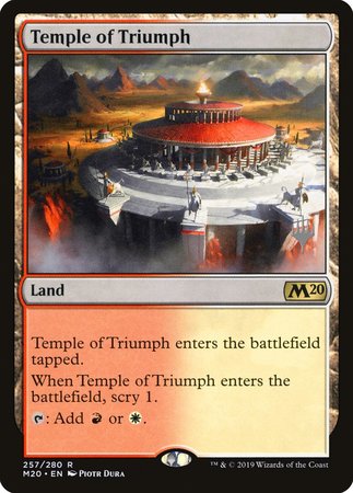 Temple of Triumph [Core Set 2020 Promos] | RetroPlay Games