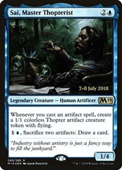 Sai, Master Thopterist [Core Set 2019 Promos] | RetroPlay Games