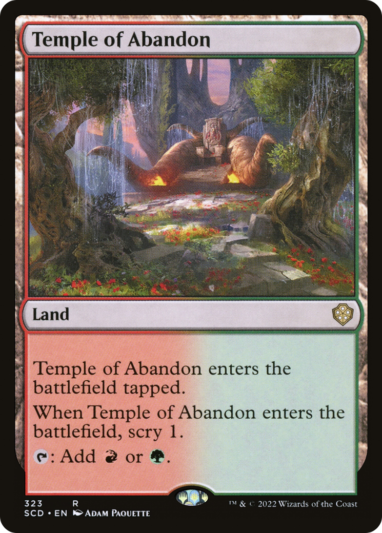 Temple of Abandon [Starter Commander Decks] | RetroPlay Games