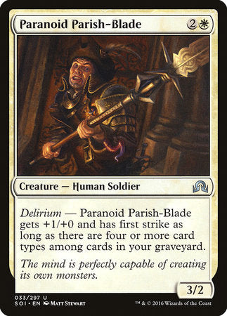 Paranoid Parish-Blade [Shadows over Innistrad] | RetroPlay Games