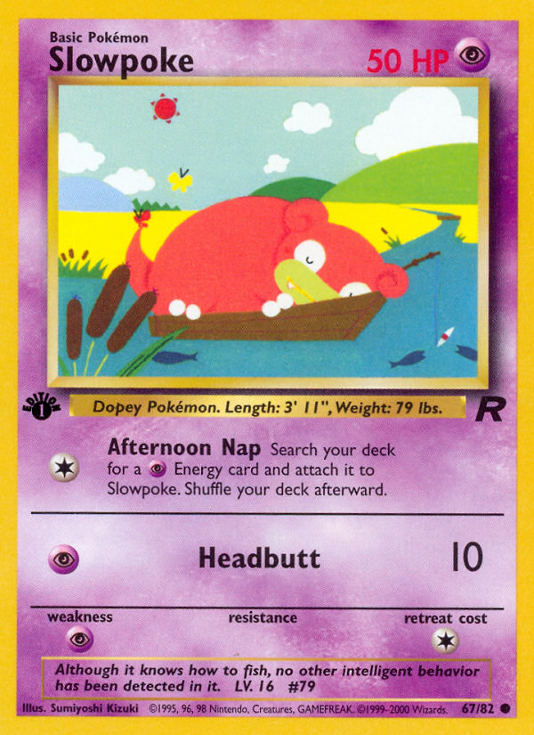 Slowpoke (67/82) [Team Rocket 1st Edition] | RetroPlay Games