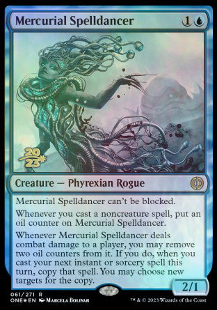 Mercurial Spelldancer [Phyrexia: All Will Be One Prerelease Promos] | RetroPlay Games