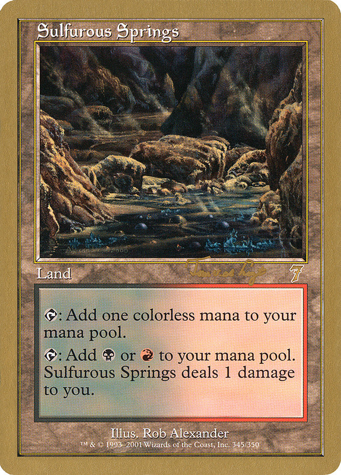 Sulfurous Springs (Tom van de Logt) [World Championship Decks 2001] | RetroPlay Games