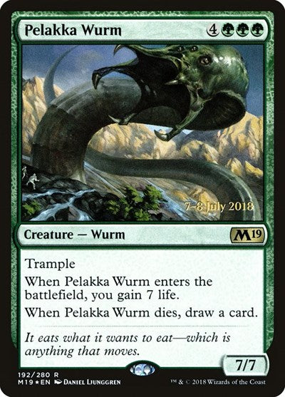 Pelakka Wurm [Core Set 2019 Promos] | RetroPlay Games