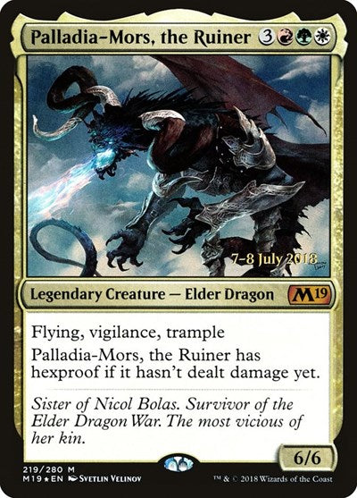 Palladia-Mors, the Ruiner [Core Set 2019 Promos] | RetroPlay Games