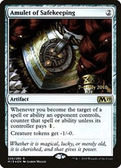 Amulet of Safekeeping [Core Set 2019 Promos] | RetroPlay Games