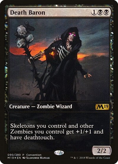 Death Baron [Core Set 2019 Promos] | RetroPlay Games