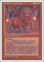 Crimson Manticore [Fourth Edition] | RetroPlay Games