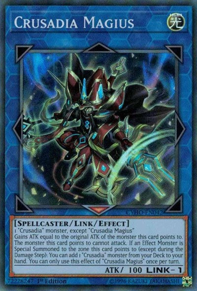 Crusadia Magius [CYHO-EN042] Super Rare | RetroPlay Games