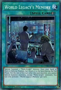 World Legacy's Memory [CYHO-EN061] Common | RetroPlay Games