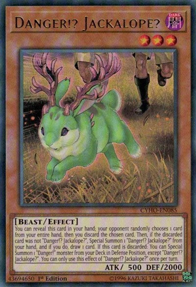 Danger!? Jackalope? [CYHO-EN085] Ultra Rare | RetroPlay Games
