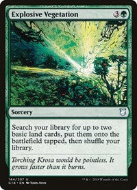 Explosive Vegetation [Commander 2018] | RetroPlay Games