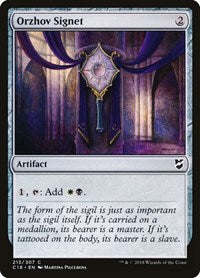 Orzhov Signet [Commander 2018] | RetroPlay Games