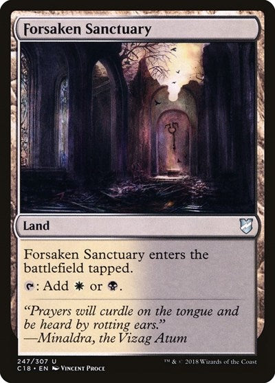Forsaken Sanctuary [Commander 2018] | RetroPlay Games