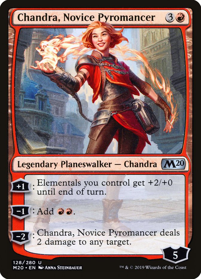 Chandra, Novice Pyromancer [Core Set 2020] | RetroPlay Games