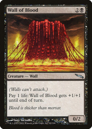 Wall of Blood [Mirrodin] | RetroPlay Games
