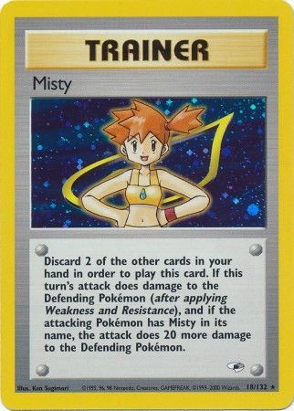 Misty (18/132) [Gym Heroes Unlimited] | RetroPlay Games