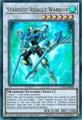 Stardust Assault Warrior [CT15-EN008] Ultra Rare | RetroPlay Games