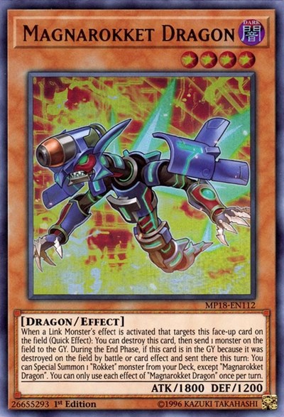 Magnarokket Dragon [MP18-EN112] Ultra Rare | RetroPlay Games