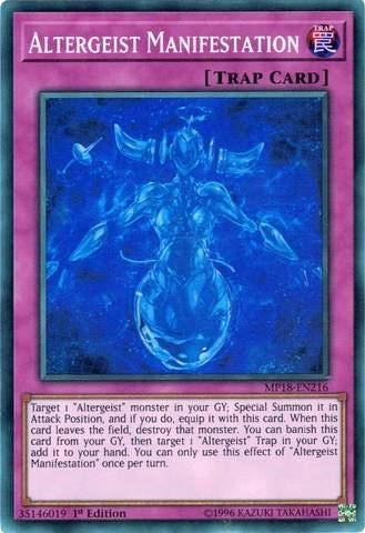 Altergeist Manifestation [MP18-EN216] Super Rare | RetroPlay Games