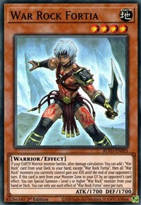 War Rock Fortia [BLVO-EN093] Super Rare | RetroPlay Games