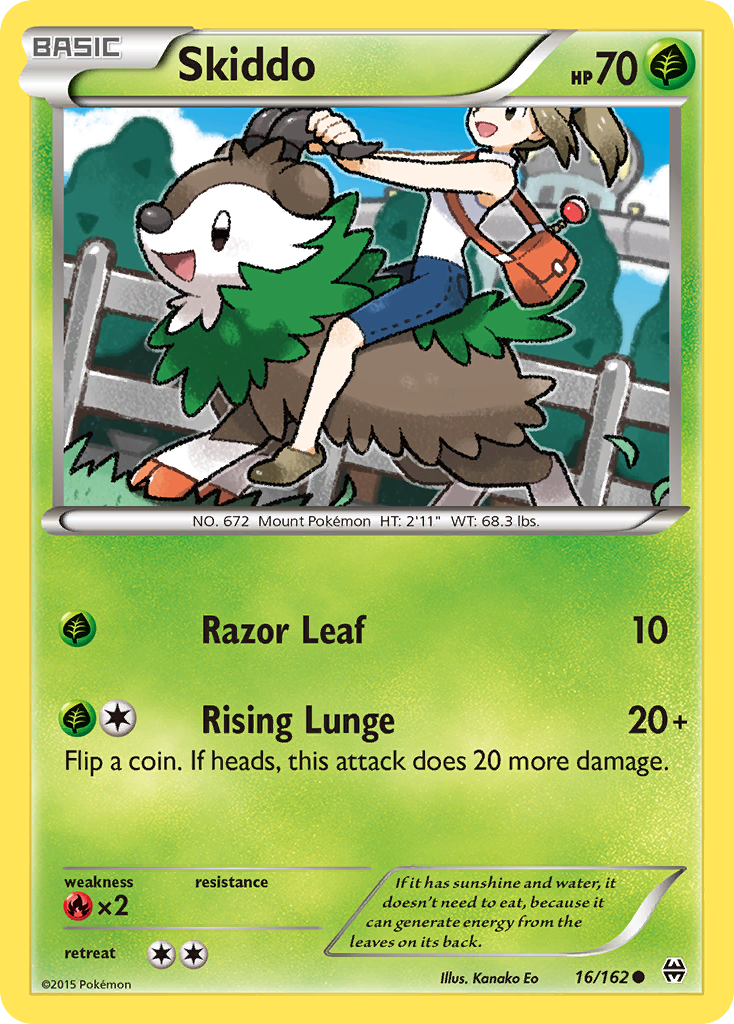 Skiddo (16/162) [XY: BREAKthrough] | RetroPlay Games