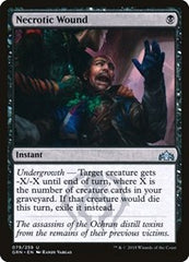 Necrotic Wound [Guilds of Ravnica] | RetroPlay Games