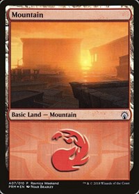 Mountain - Boros (A07) [GRN Ravnica Weekend] | RetroPlay Games