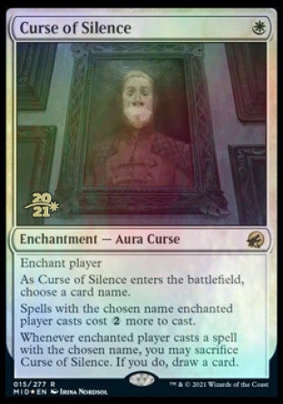 Curse of Silence [Innistrad: Midnight Hunt Prerelease Promos] | RetroPlay Games