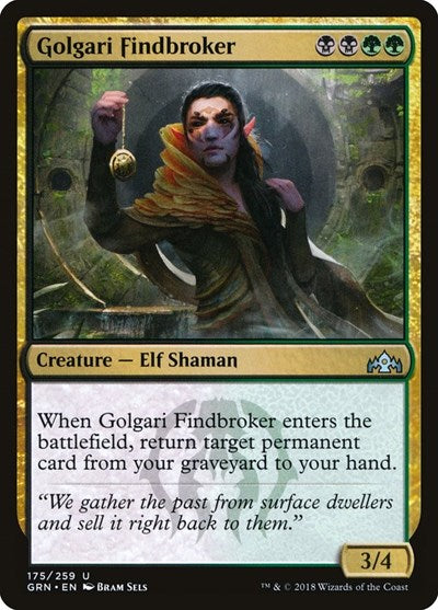 Golgari Findbroker [Guilds of Ravnica] | RetroPlay Games