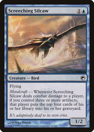 Screeching Silcaw [Scars of Mirrodin] | RetroPlay Games