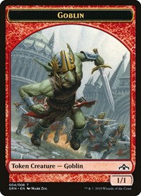Goblin Token [Guilds of Ravnica Tokens] | RetroPlay Games