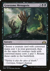 Gruesome Menagerie [Guilds of Ravnica] | RetroPlay Games