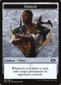 Emblem - Teferi, Hero of Dominaria [Mythic Edition Tokens] | RetroPlay Games