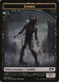 Zombie Token [Mythic Edition Tokens] | RetroPlay Games