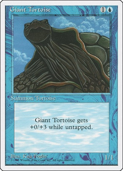 Giant Tortoise [Fourth Edition] | RetroPlay Games