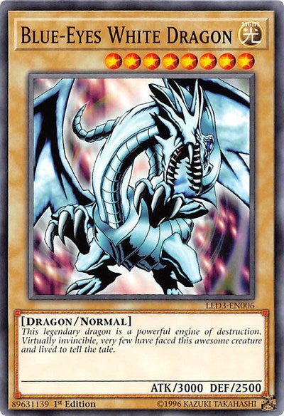 Blue-Eyes White Dragon [LED3-EN006] Common | RetroPlay Games