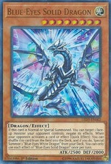 Blue-Eyes Solid Dragon [LED3-EN002] Ultra Rare | RetroPlay Games