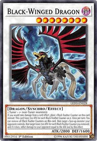 Black-Winged Dragon [LED3-EN028] Common | RetroPlay Games