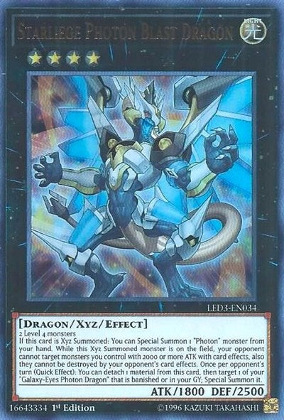 Starliege Photon Blast Dragon [LED3-EN034] Ultra Rare | RetroPlay Games