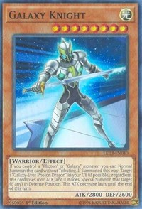 Galaxy Knight [LED3-EN040] Super Rare | RetroPlay Games
